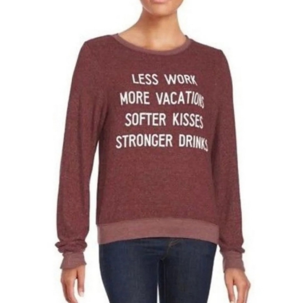 Wildfox Pullover Size Medium